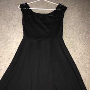 Black Skater Dress